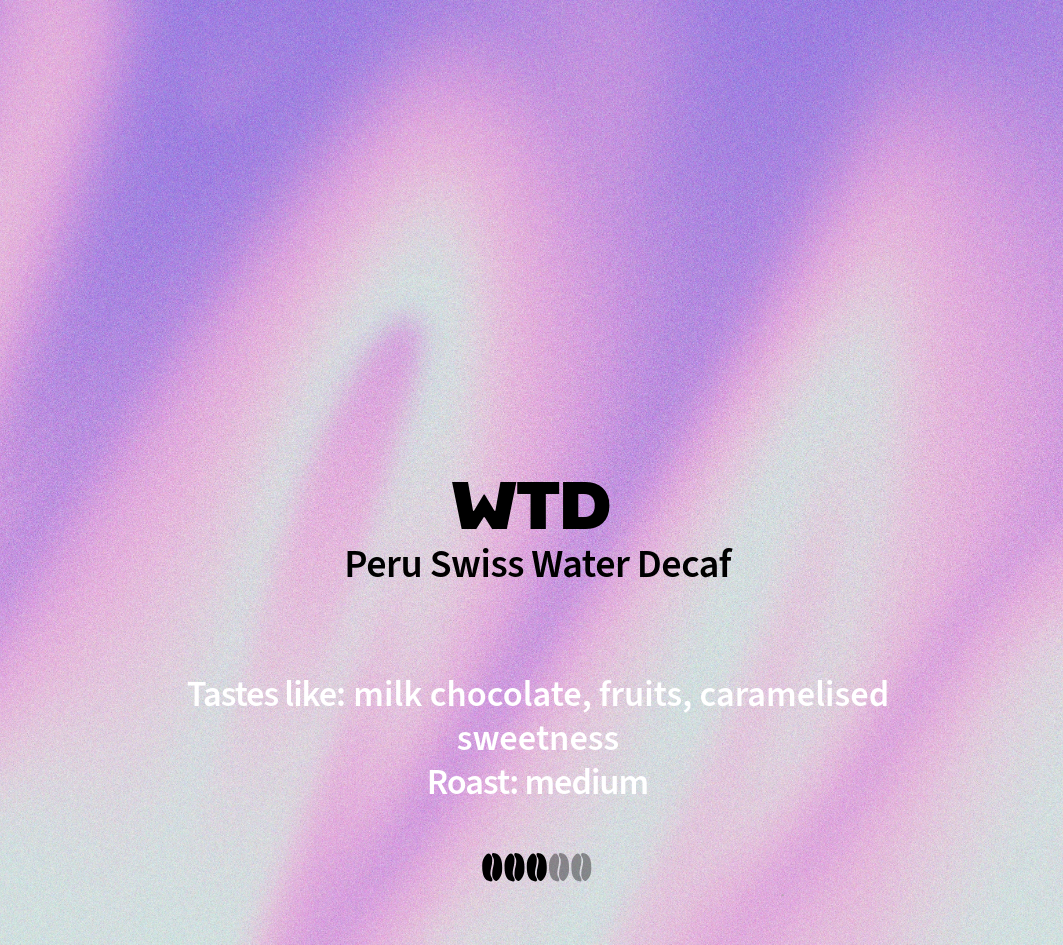 WTD - What the Decaf - Peru